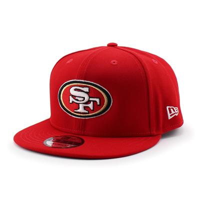 New Era 9FIFTY Snapback Сан-Франциско 49ерс NFL Snapback 950 Товар Командная-Базовая Кепка, Красный,
