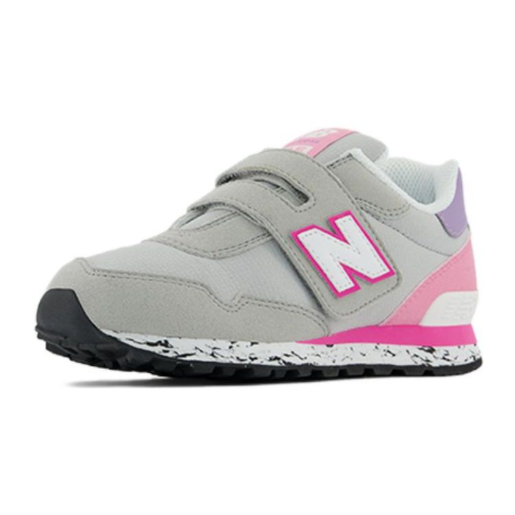 New Balance Nb 515 Удобные Универсальные Прочные Низкие Повседневные Кроссовки Детские кроссовки Серые PV515DK