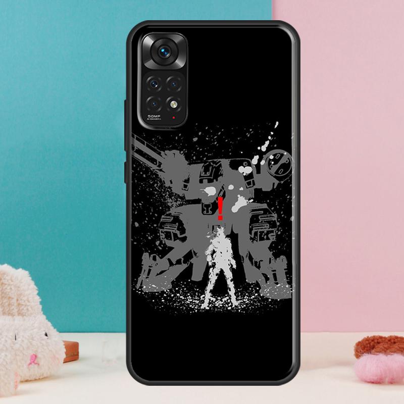 Металлический чехол Metal Gear Solid для Xiaomi Redmi Note 12 11 10 9 8 Pro 9S 10S 11S 12S Redmi 12C 9A 9C 10A 10C Чехол