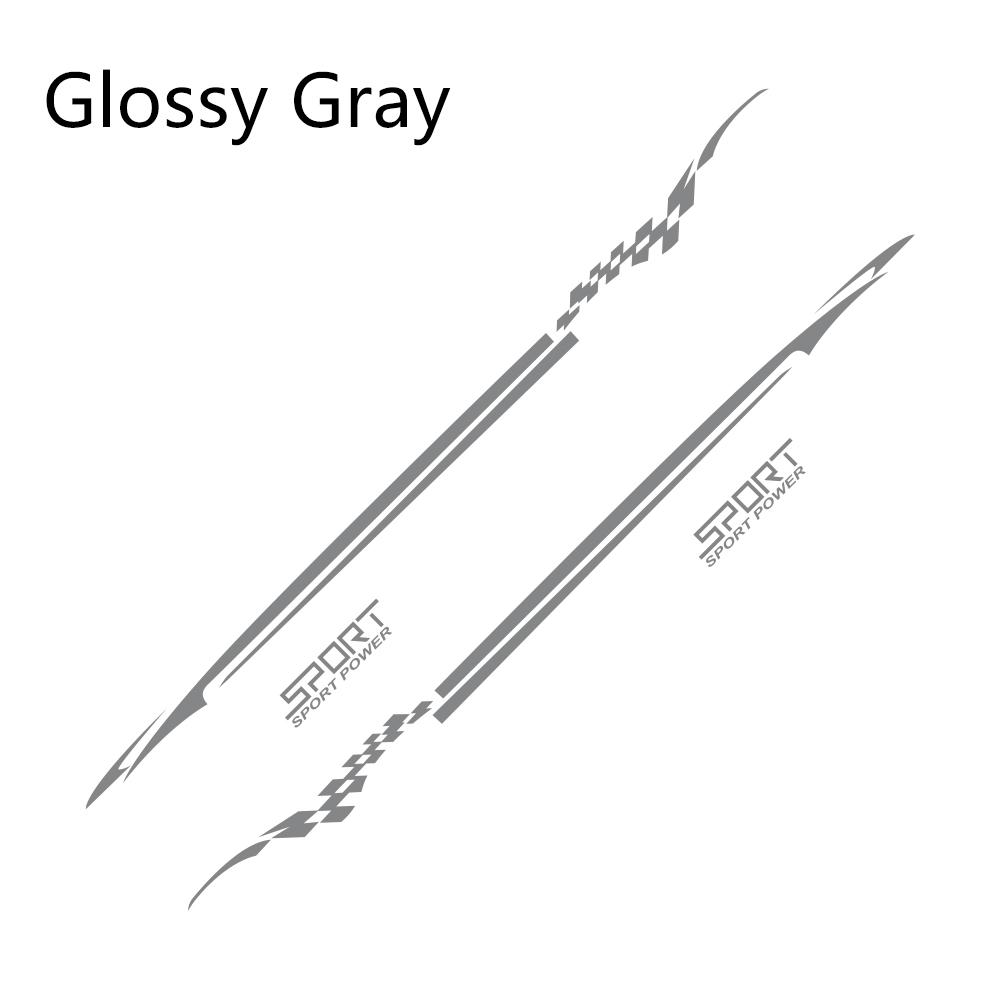 4 шт. автомобильные длинные боковые наклейки на талию для Qashqai Prado Sportage Range Rover Tucson BMW Duster CX-5 SUV виниловый тюнинг