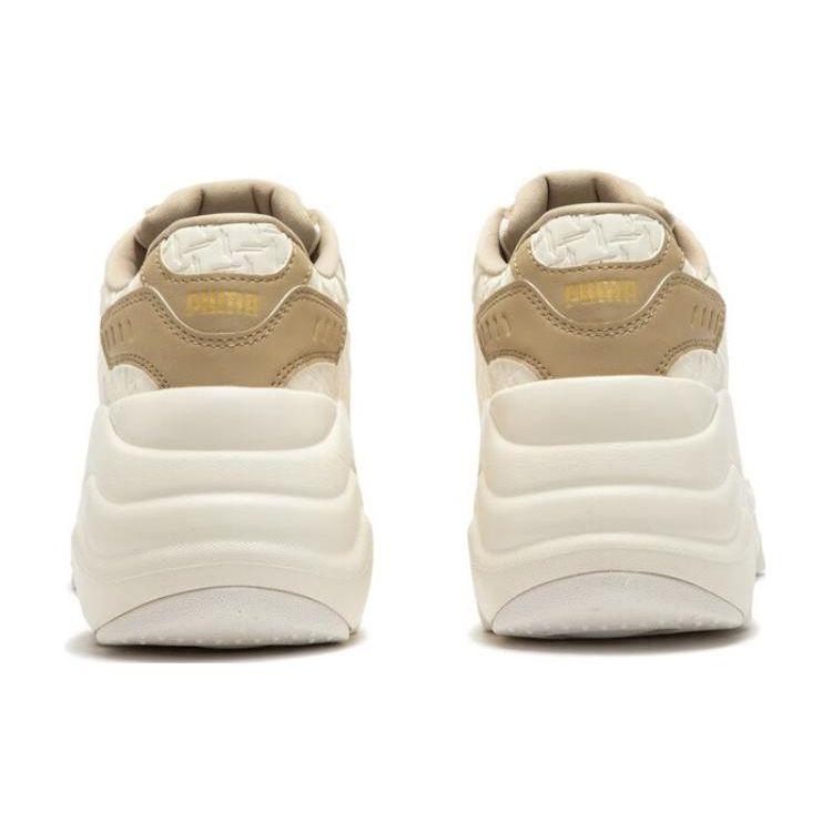 Puma Pulsar Wedge Deboss - Pristine Women Sneakers Cream Prairie-Tan 396449-01