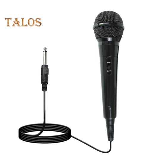 Wired Dynamic Microphone Plug-Play Universal Cardioid Dynamic Vocal Mic with Long Cable Karaoke Singing Machine Accessories