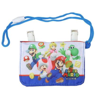 Мини-кошелек Super Mario с шейным шнурком Back to School [Карман на клипсе] /