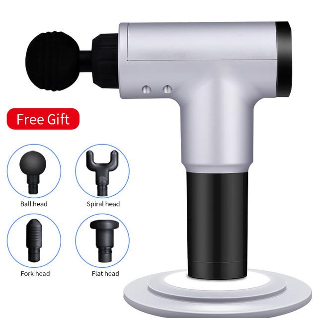 Терапевтические массажные пистолеты, стимулятор мышц, релаксация, перезаряжаемый массажер для глубоких тканей