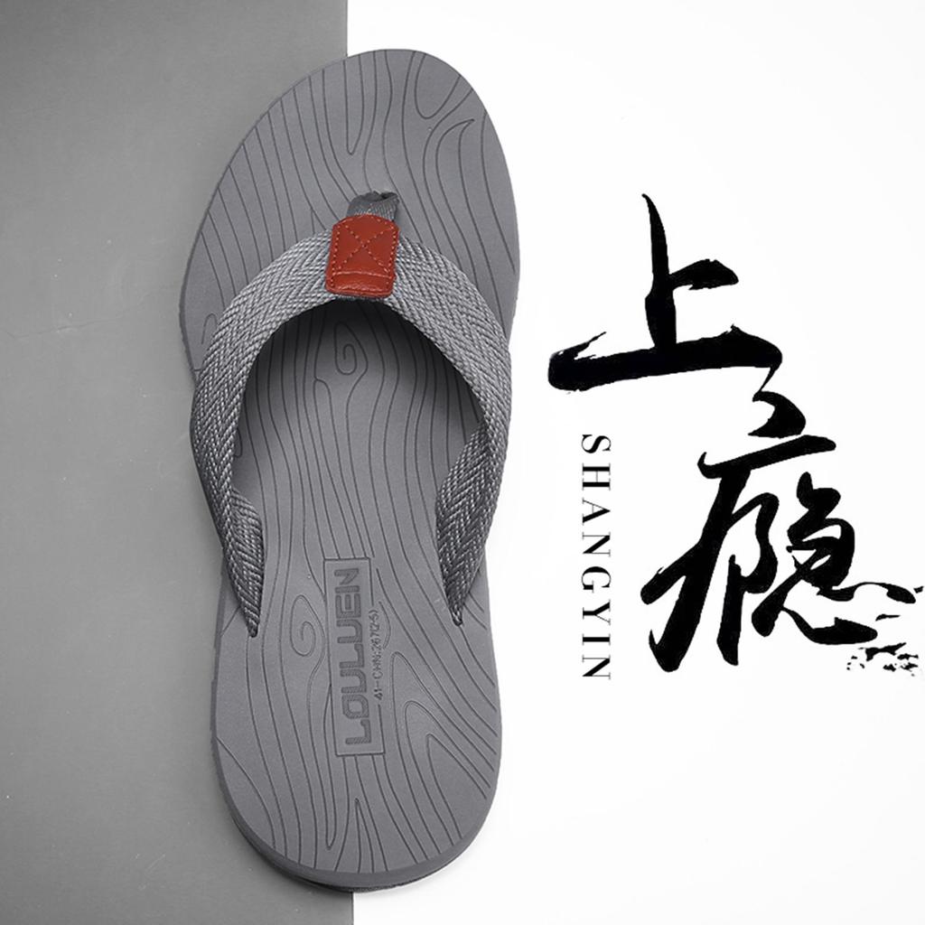 Мужские повседневные нескользящие пляжные шлепанцы - летние сандалии