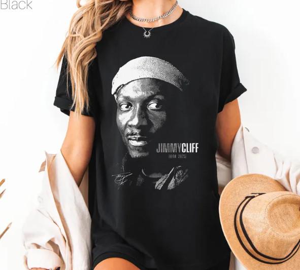 Jimmy Cliff Graphic Tee, Reggae Album Cover Print, Vintage Music Shirt
