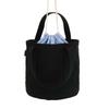 Canvas Drawstring Lunch Handbag Large Capacity Handheld Insulated Bag  Camping