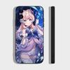 Чехол для телефона Sangonomiya Kokomi Genshin I-Impact Аниме для IPhone 17 Air 16 15 14 13 Pro Max 11 12 Черный Силиконовый Чехол