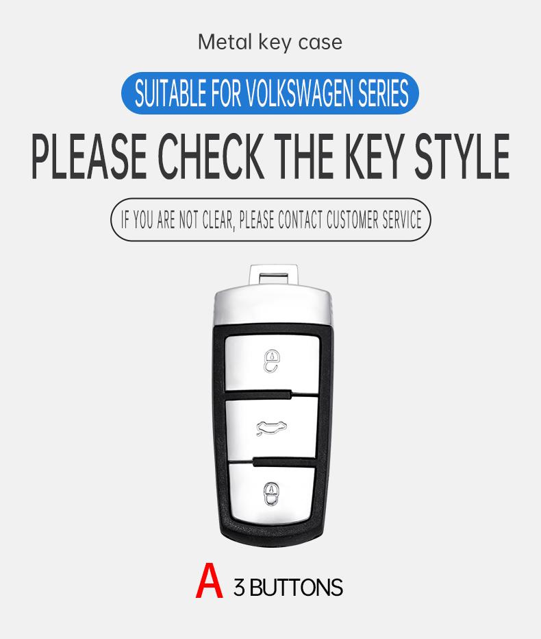 Для VOLKSWAGEN VW Кожаный Чехол-Крышка для Автомобильного Ключа для Volkswagen VW CC Passat B6 B7 Passat 3C CC Maogotan R36 B5 B7L Защитный