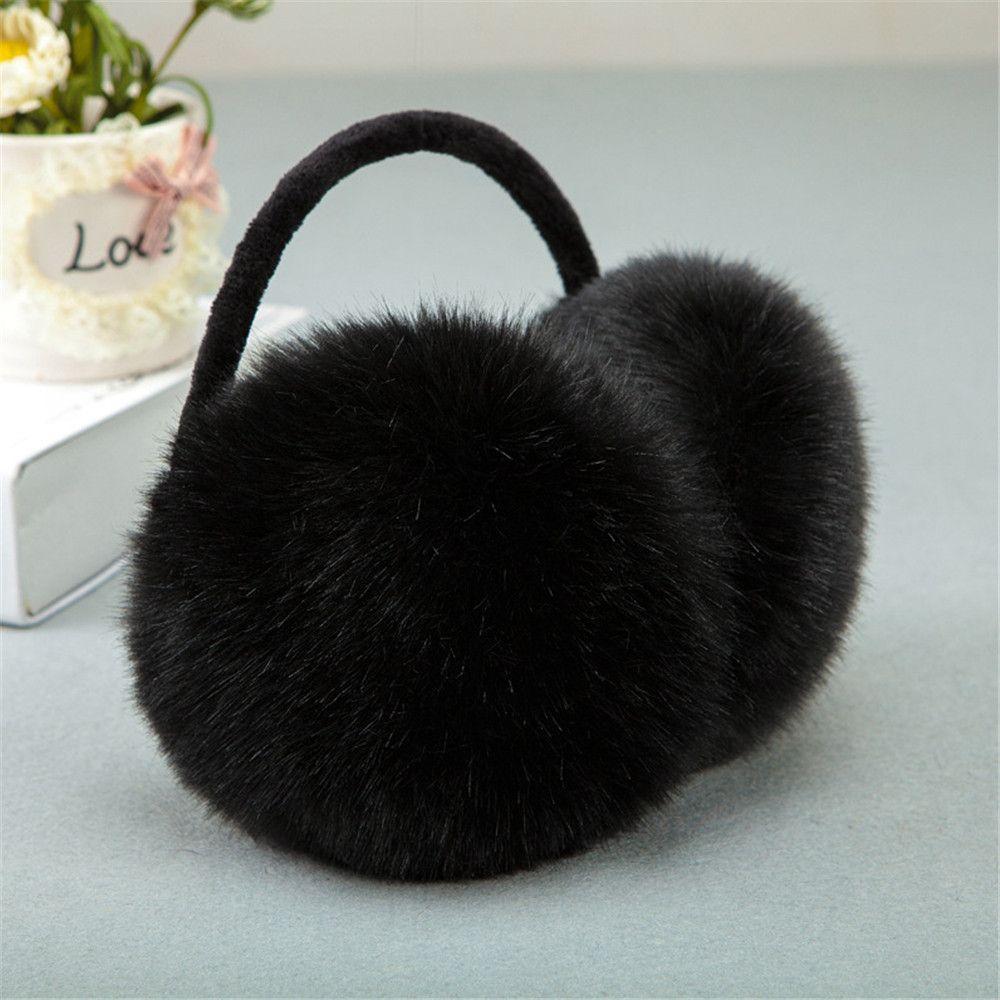 Casual Soft Cosy Ear Muffs Warm Plush Ear Warmer Earflaps