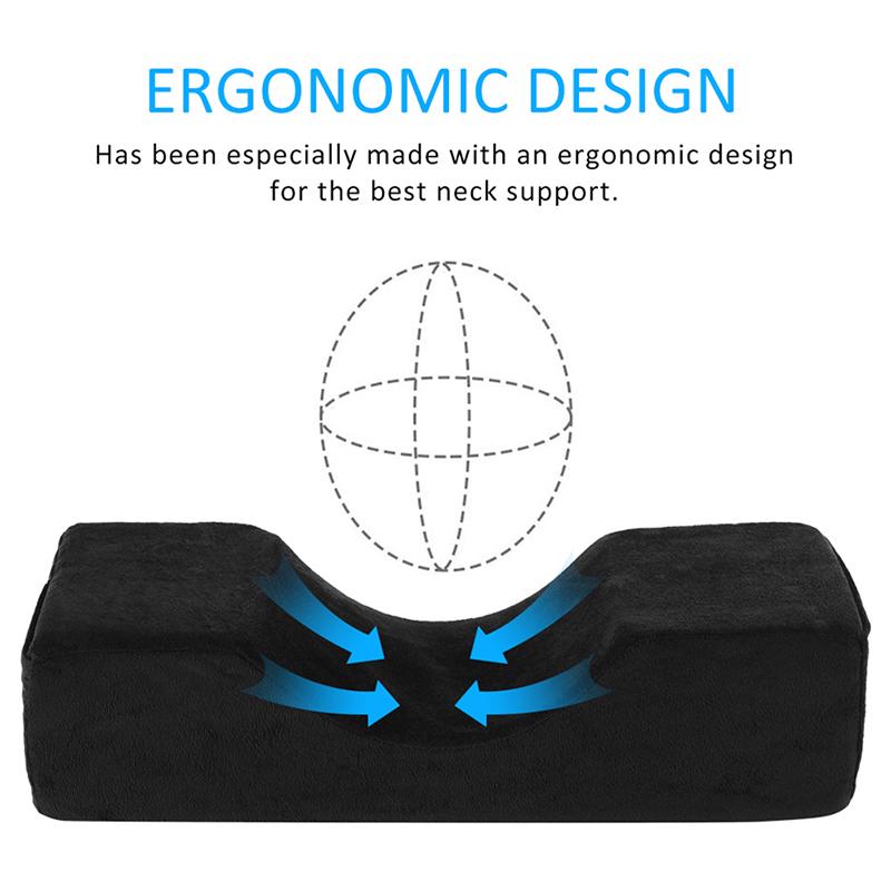 Eyelash Extension Pillow Flannel Salon Use Memory Beauty Pillow Stand Grafted