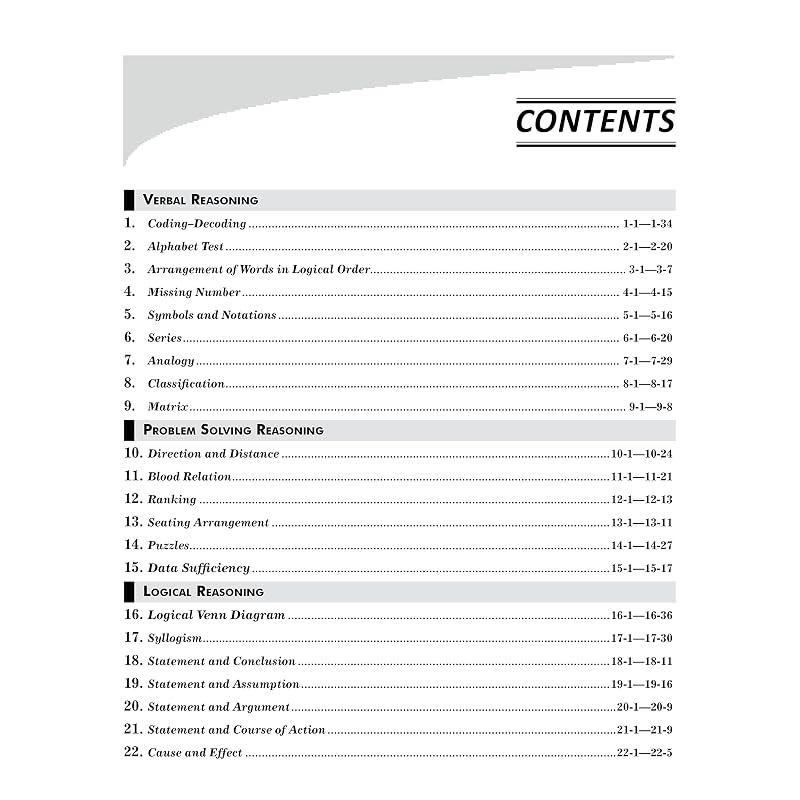 A New Approach To Reasoning Book for Competitive Exams 2022 Edition (English Medium)