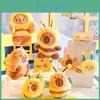 Cute Capybara And Bee Cartoon Keychain Decoration Plush Gift For Friends