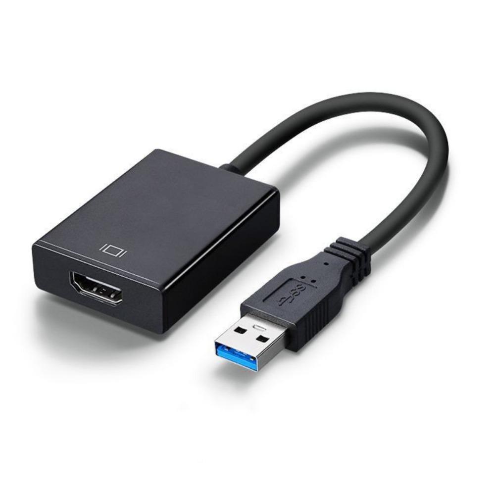 Адаптер USB 30 к HDMI с драйвером Конвертер 1080P HD для ПК к ТВ Ноутбук Монитор Проектор