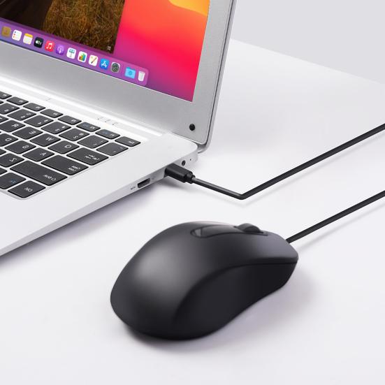 Проводная мышь Type-C 1000DPI с низкой задержкой Игровая мышь Совместимые с USB-C Мыши Аксессуары для ПК и ноутбуков Компьютерные офисные принадлежности
