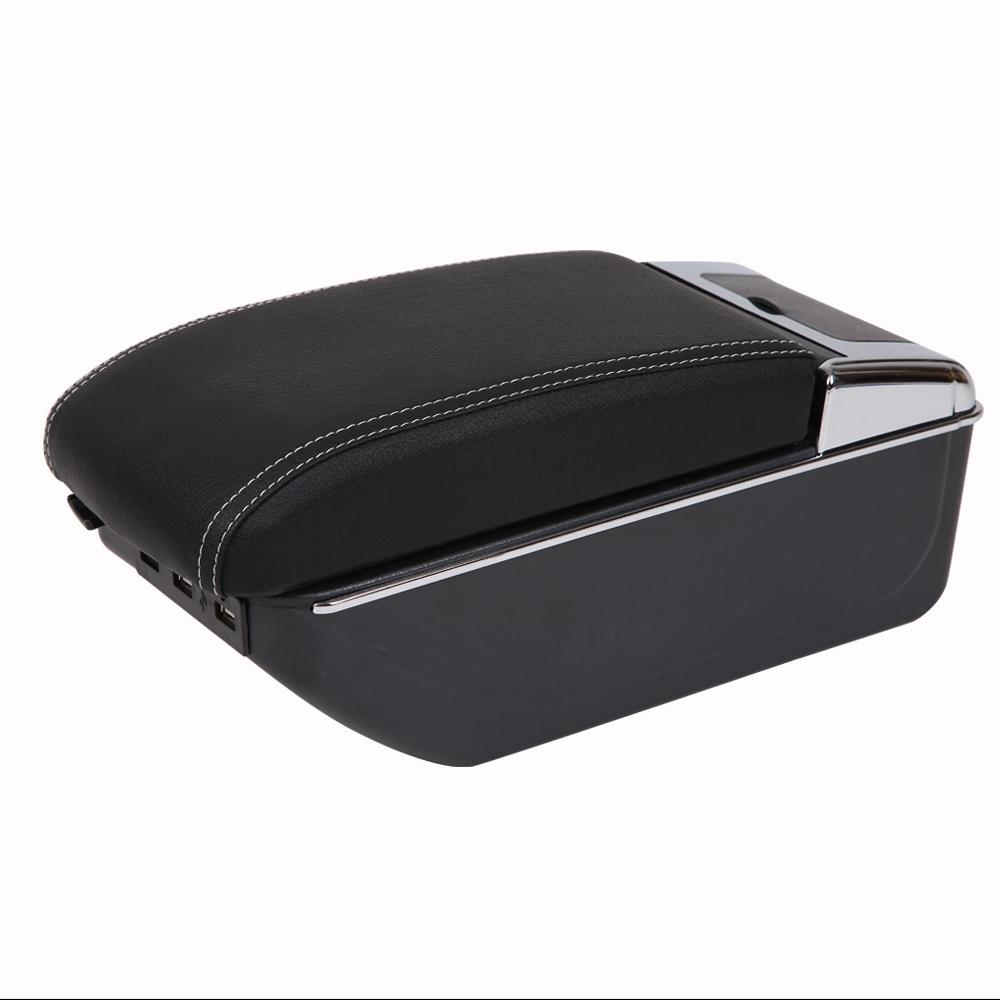 Автомобильный подлокотник для Peugeot 2008, модернизированный подлокотник, ящик для хранения, автомобильные аксессуары, выдвижной, 2019 2020 2021