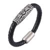 Trendy Leather Bracelet Men Charm Bracelets & Bangles Handmade Jewelry