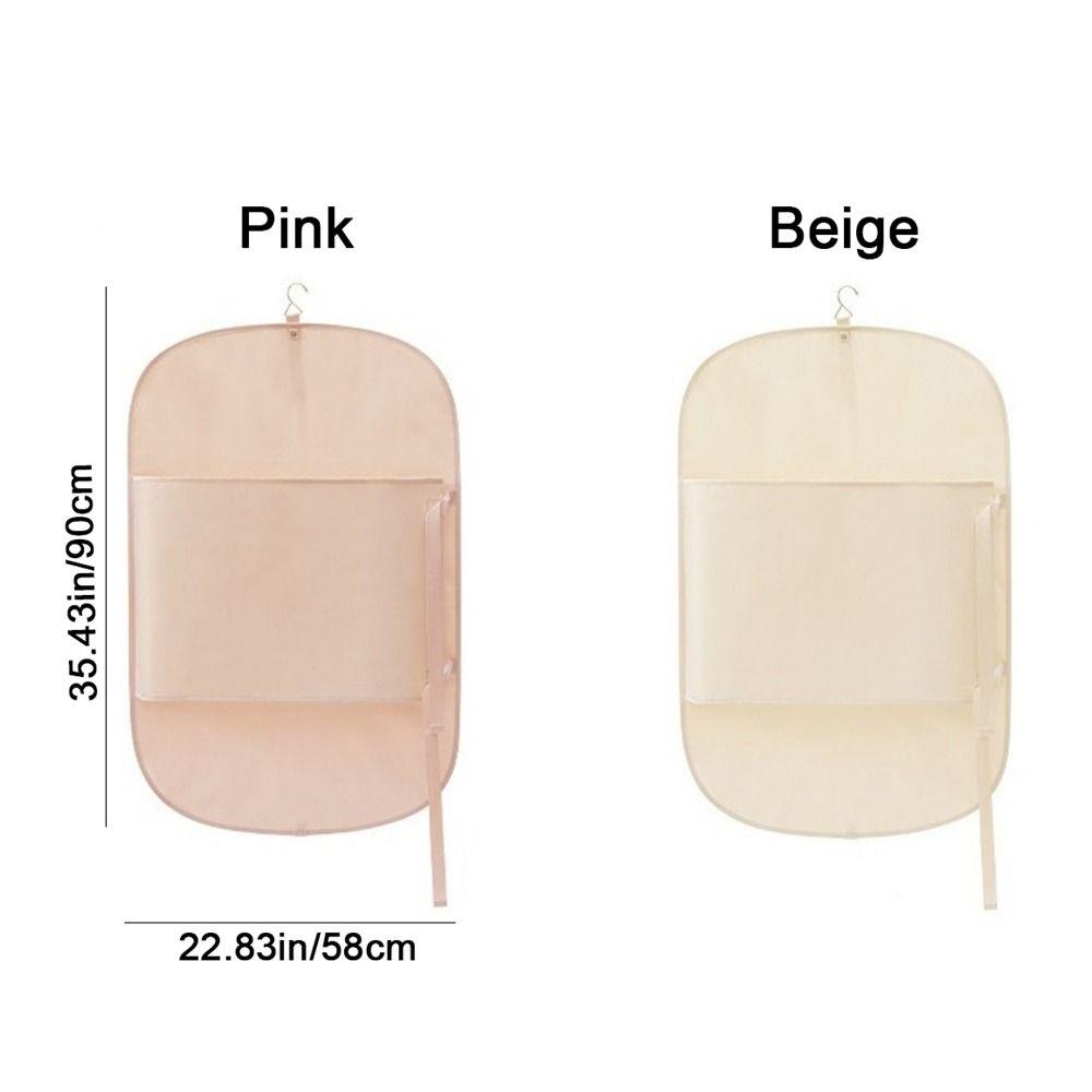 Large Capacity Clothing Compression Board Foldable Clothes Dust Cover Garment Bag Cover  For Home