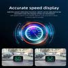 Проекционный дисплей для автомобилей HUD GPS Спидометр MPH с быстрой зарядкой QC3.0 и устойчивыми силиконовыми накладками, USB-кабель 2 м, Цифровой спидометр для автомобилей Грузовиков,