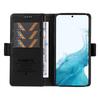 YIKATU YK-007 For Samsung Galaxy S21 4G/S21 5G Leather Phone Cover with Magnetic Side Closure