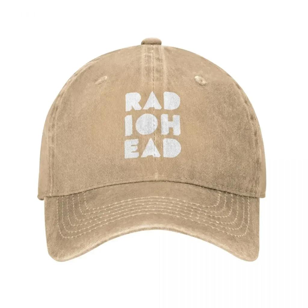 Модные бейсболки с логотипом музыкальной группы Radiohead, унисекс, потертые, стираные, головные уборы, хип-хоп, уличный, рок, для тренировок на открытом воздухе, кепки, шапка