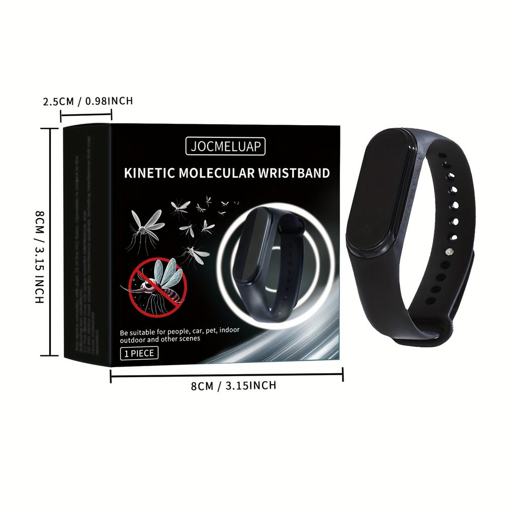 Portable Mosquito Repellent Watch Silicone Wristband Outdoor Camping Anti-Bug Protection Band