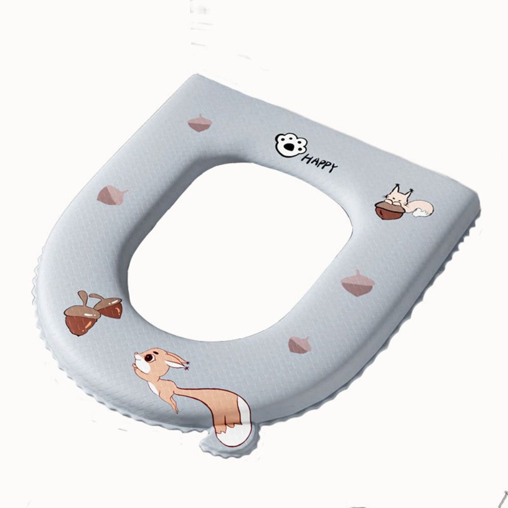 С ручкой милый чехол для унитаза мультяшный коврик для унитаза универсальный коврик для унитаза