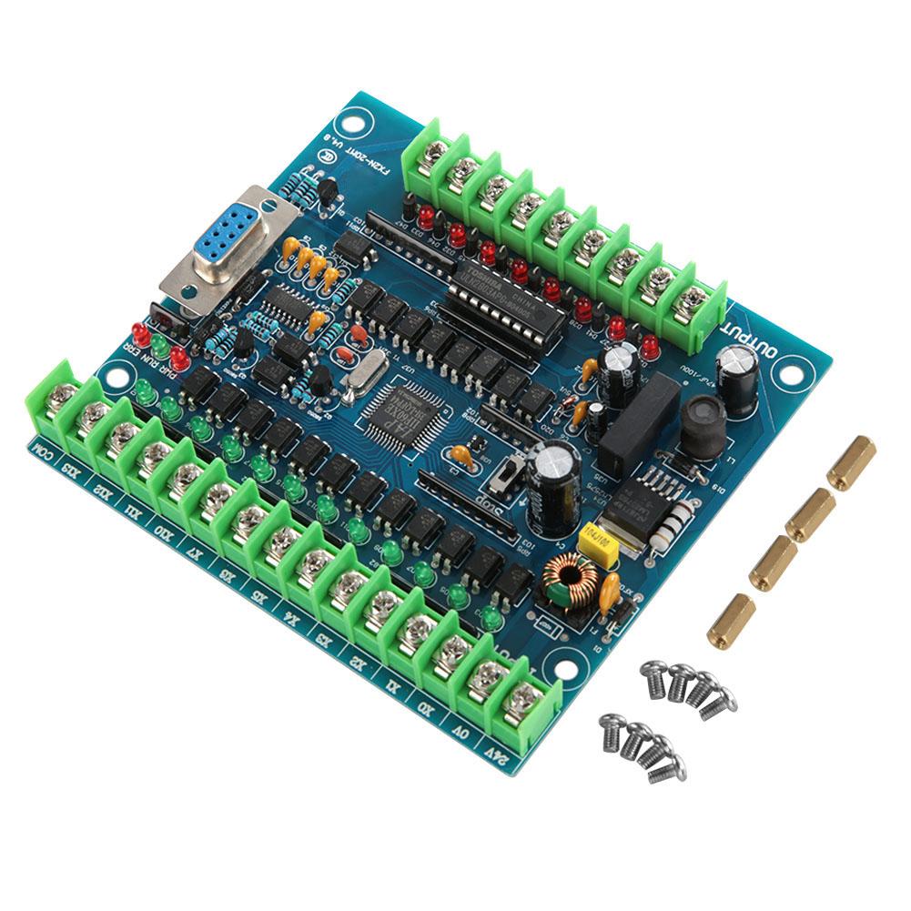 Industrial Programmable Control Board FX2N 20MT 12 Input 8 Output 24V 0.5A