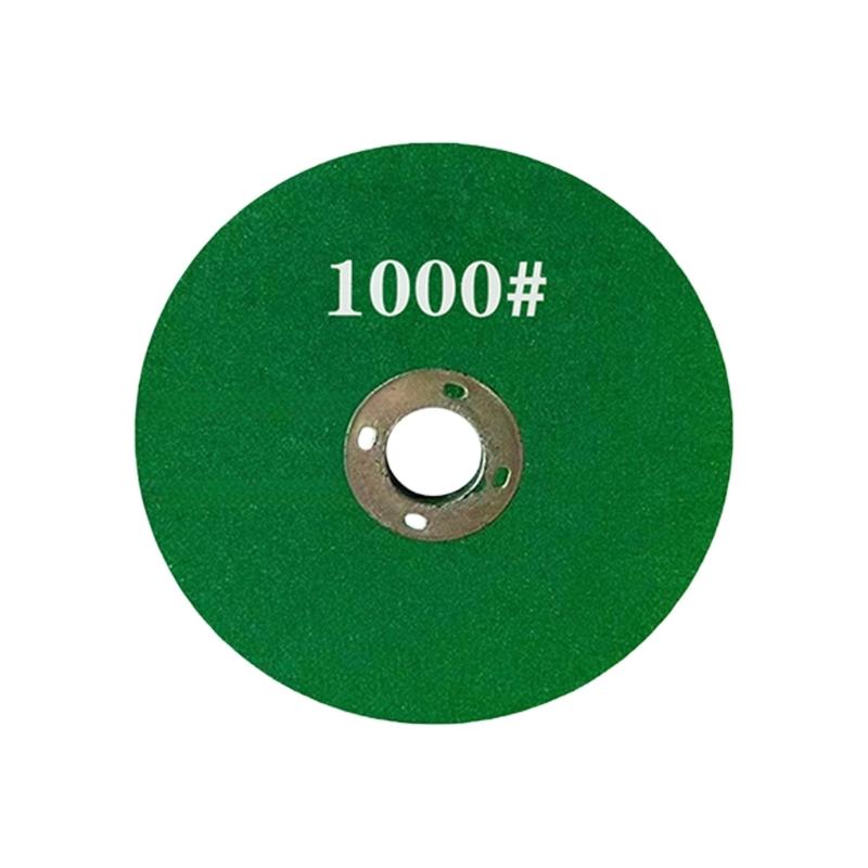 Professional Polishing Pad for Granite Marble Stone 6mm Thick Heat Resistant Grinding Wheel for 100 Angle Grinders