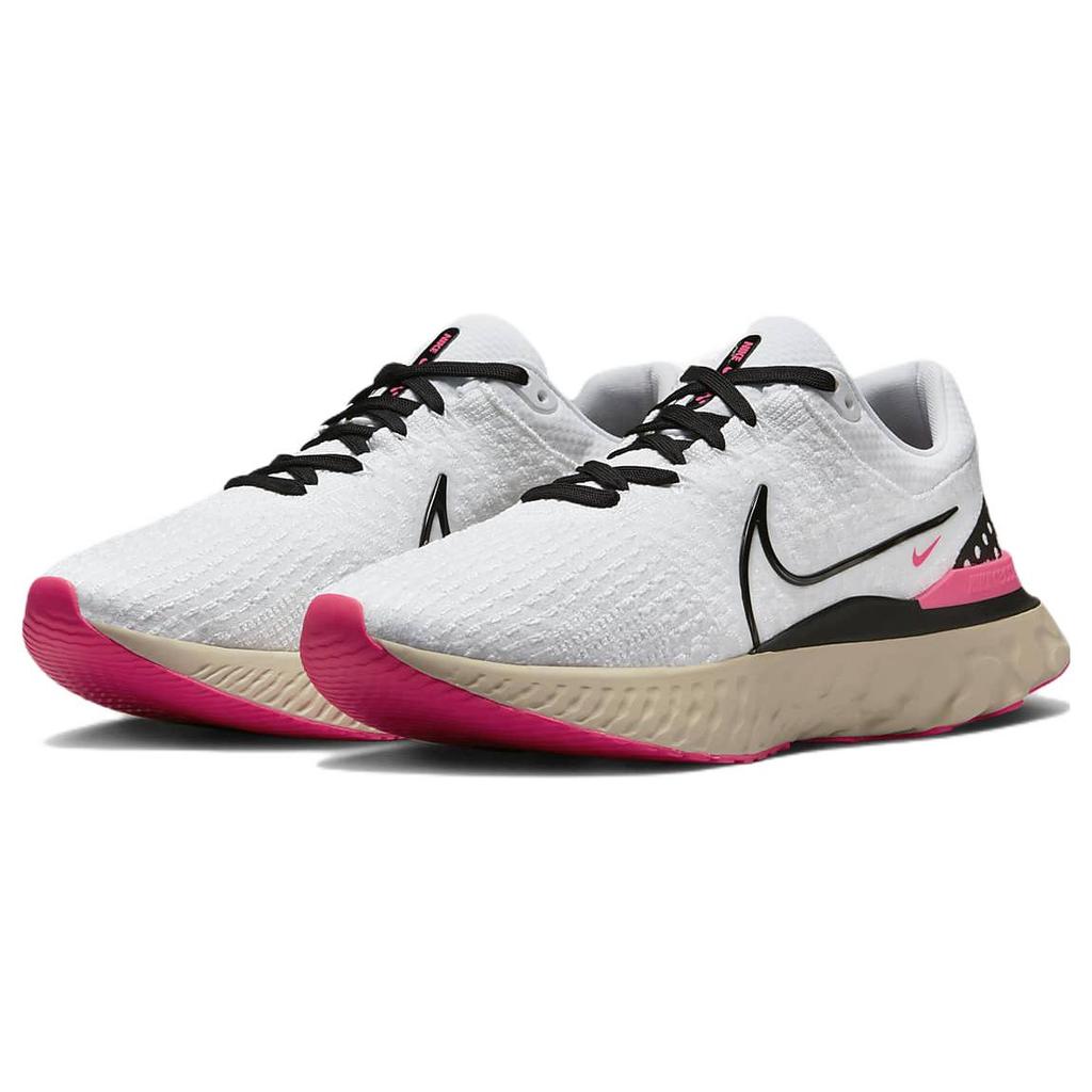 New Nike React Infinity Run Flyknit 3 White Hyper Pink DH5392-101