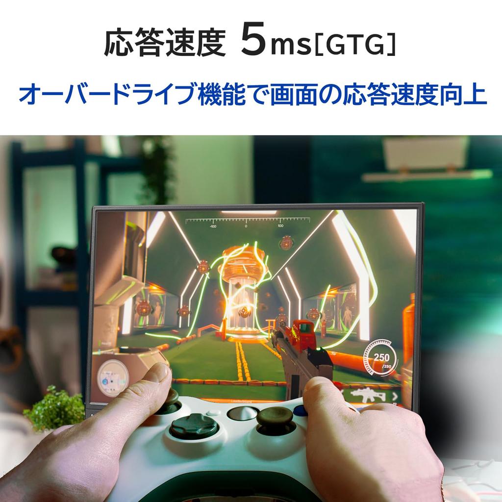 IODATA Mobile Monitor Inch Portable Full HD 15.6 (Switch/PC Compatible/HDMI (Mini)/Type-C/Saturday/Sunday Support/Japanese Manufacturer) EX-YC162H