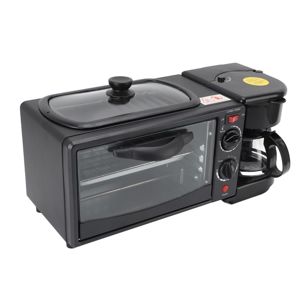 3 в 1 многофункциональная домашняя станция для завтрака тостер электрическая печь для завтрака для кухни США