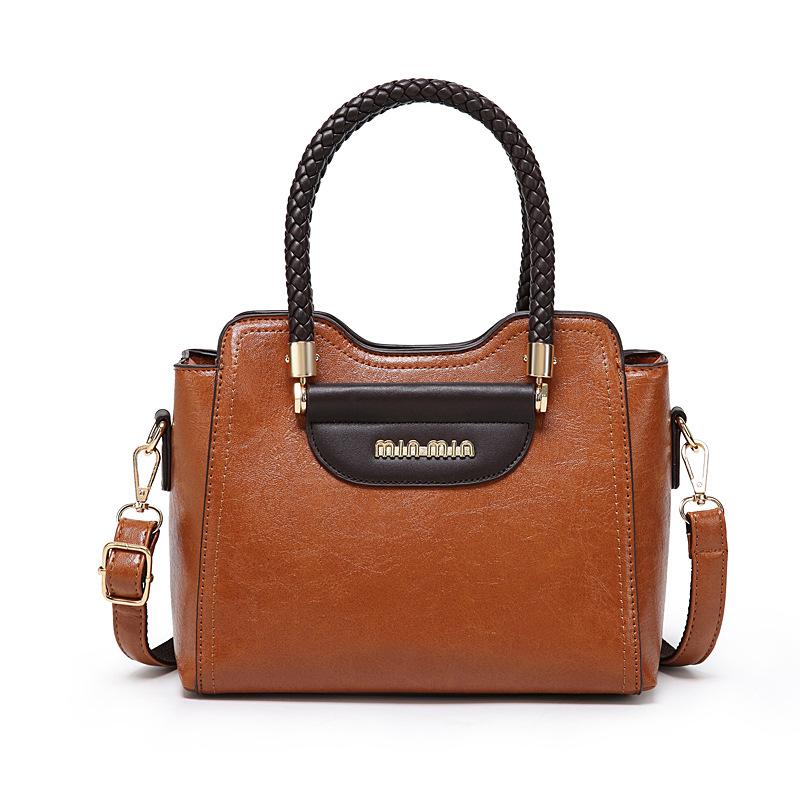 Женская сумка Модная и универсальная Высококачественная сумка через плечо Мягкая кожа Temperament Muse Сумка большой вместимости