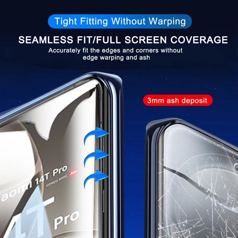3 шт. Для Xiaomi 17 15T 14T 13T 12T 11T Redmi Note 14 13 12s 15C 12C A5 Poco C71 C75 C65 X5 K80 Pro Ультрамягкая прозрачная пленка Гидрогелевая защита экрана