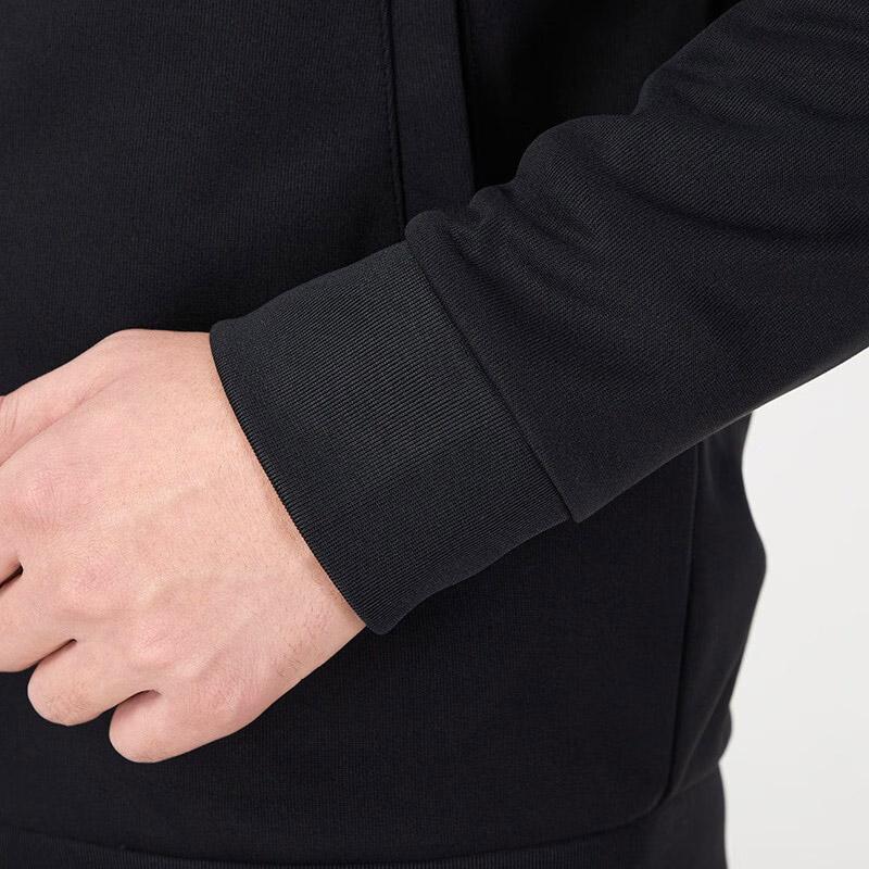 Under Armour Logo Knitted Jacket And Pants Casual Sports Set Men Sets Black 21500437-001+23600703-001