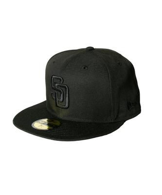 New Era 59FIFTY Черный Черный Размер 7 и Кепка, 1/4 (Использовал)