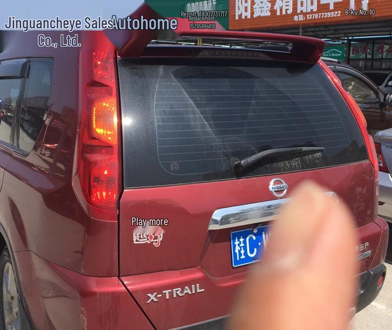 Окрашенный задний спойлер для Nissan X-Trail 08-13 и Dongfeng Fengdu MX6
