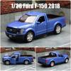 Ford F150 SVT Raptor 2018 Пикап Симулятор Литье под давлением и Игрушечные Транспортные Средства Машинка с инерционным механизмом и открывающимися дверями RMZ city 1:36 Коллекционных Моделей из Сплава