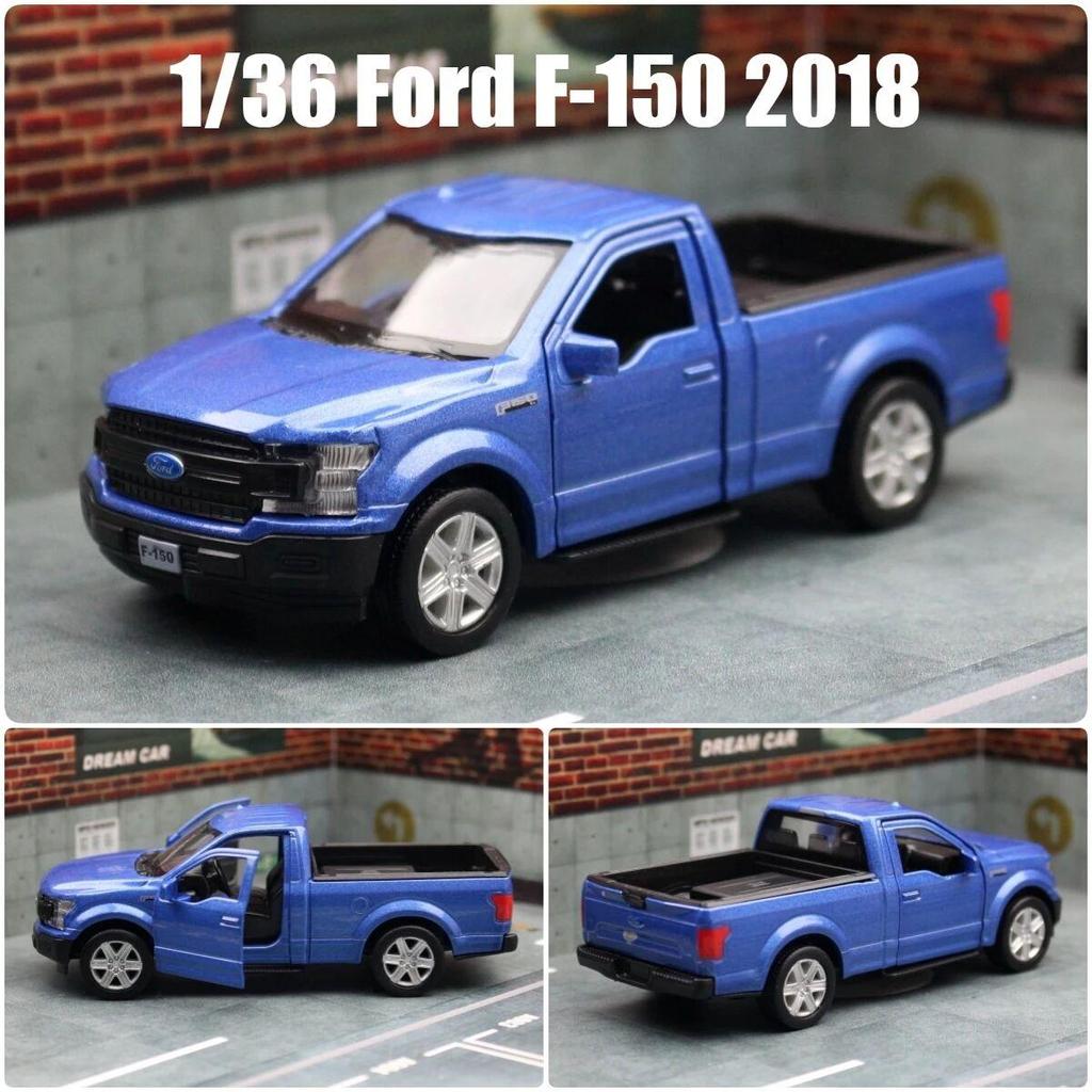 Ford F150 SVT Raptor 2018 Пикап Симулятор Литье под давлением и Игрушечные Транспортные Средства Машинка с инерционным механизмом и открывающимися дверями RMZ city 1:36 Коллекционных Моделей из Сплава