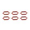 6Pcs 22mm/33mm Diesel Swirl Flap Blanks Bungs And Intake Gaskets For BMW E60 M47 M57 E87 E90 E39 6 Cylinder XLB-1017