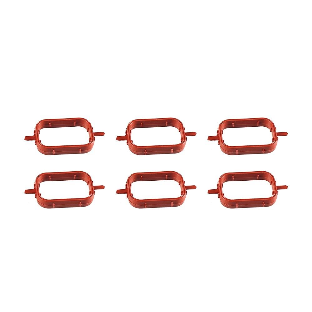 6Pcs 22mm/33mm Diesel Swirl Flap Blanks Bungs And Intake Gaskets For BMW E60 M47 M57 E87 E90 E39 6 Cylinder XLB-1017