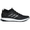 Adidas Pure Boost Comfortable Fabric Non-Slip Breathable Low-Top Marathon Running Shoes Unisex Sneaker Black Gray G26429