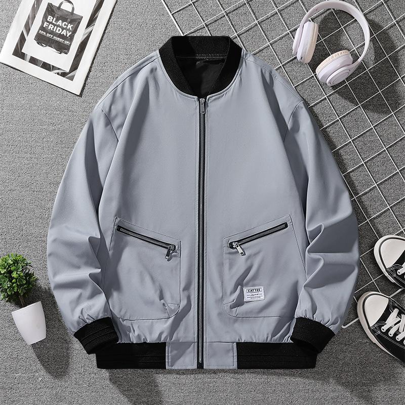 Мужская куртка больших размеров 7XL 8XL 9XL Куртка-бомбер Куртка на молнии Мужская осенне-зимняя верхняя одежда