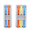 48Pcs Wiring Connector Conductor Colorful 1128AWG PCT22 PCT23(16pcs 2 Positions 8Pcs 3