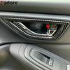 Для Subaru Forester SK 2018   Накладка на внутреннюю ручку двери (чаша) из углеродного волокна, отделка, аксессуары для интерьера