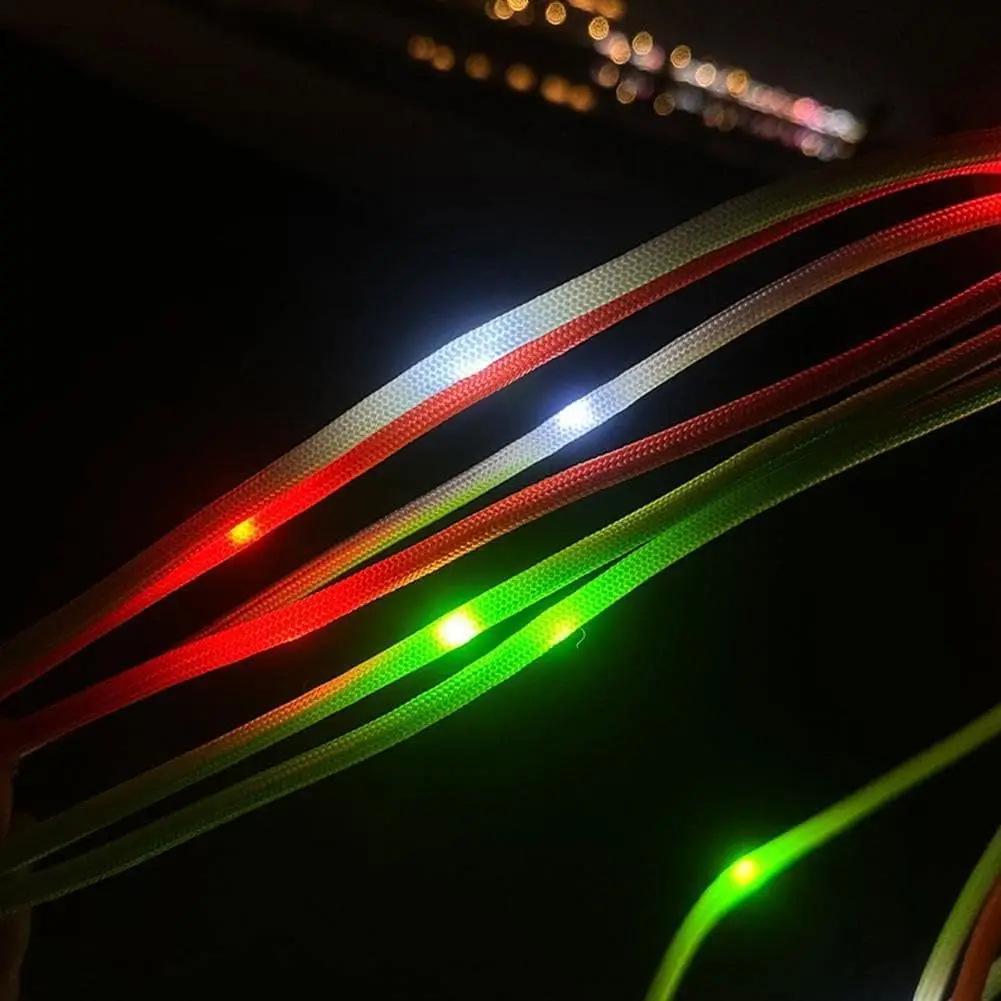 Светодиодная светящаяся веревка для палатки, ветрозащитная, для улицы – аксессуар для кемпингового тента