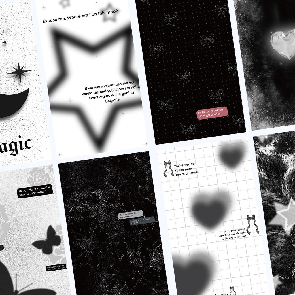 Множество 8-элементных карточек для задней панели мобильного телефона Guka серии «Девочки» для DIY-декора, базовый материал, наклейка, лента, самоклеящаяся задняя сторона