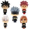 7-9 см Аниме Фигурка Jujutsu Kaisen Итадори Юдзи Годзё Сатору Фусигуро Мэгуми Кугисаки Кавайная Игрушка Украшение для Машины ПВХ Модель Подарок