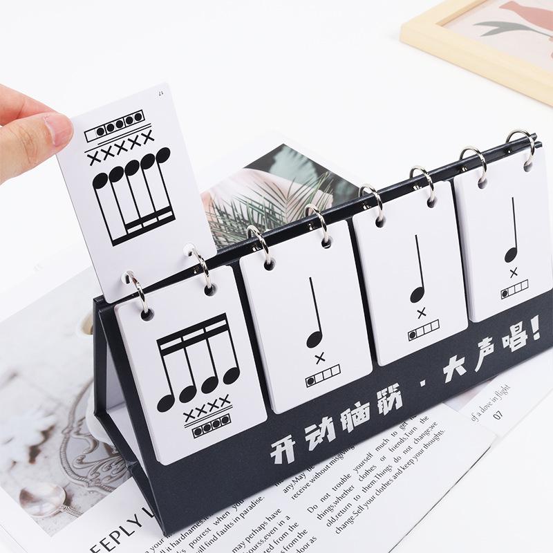 Rhythm Desk Calendar: Music Sight-Reading & Note Training Cards for Teaching