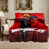 [1pc Ladybug Blanket] All-Season Blanket - Cozy Blanket for Sofa Couch Home Decoration, Digital Printed Nap Blanket